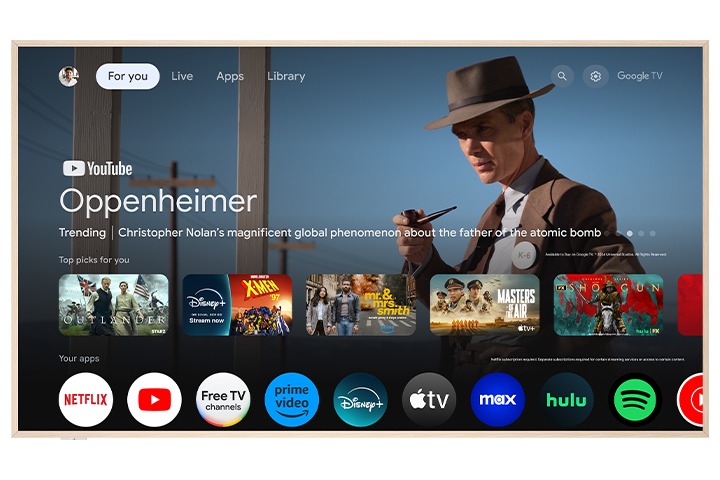 TCL TV 75A300W 75"4K NXTVISION QLED SMART 144Hz GOOGLE TV 