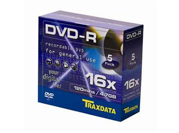 Traxdata DVD TRX DVD-R BOX 5