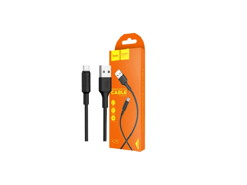 USB KABEL ZA SMARTPHONE,MICRO USB KABEL,1 MET CRNA