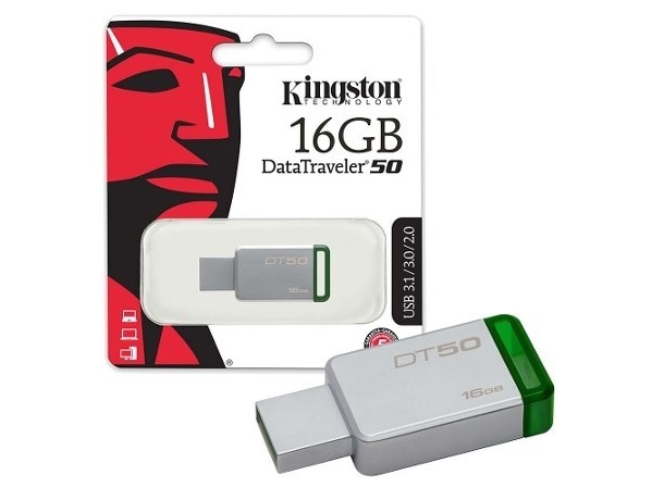 USB memorija Kingston 16GB USB3.1 MetalGreen DT50_16GB