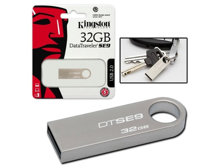 USB Memorija Kingston 32GB USB2 0 SE9 Metal DTSE9H 32GB Rasprodajact