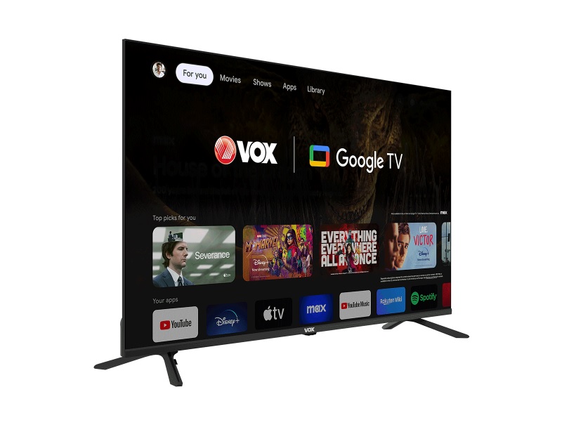 Vox LED televizor 50" 50GOU080B, 4K Ultra HD, Smart TV, Google TV