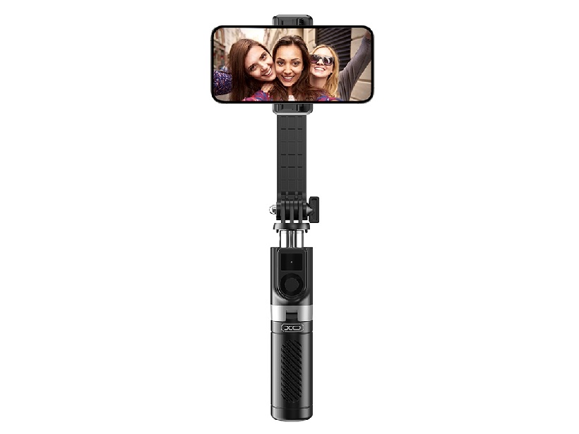 XO selfie stick i mini tripod drzac SS10 - crni