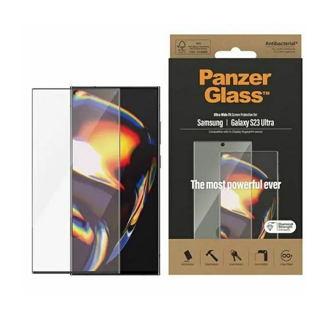 ZASTITNO STAKLO ZA SAMSUNG GALAXY S23ULTRA PANZERGLASS UWF 