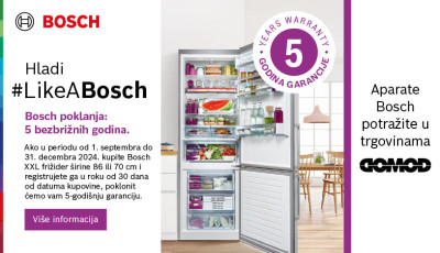 Promocija XXL frižidera Bosch 