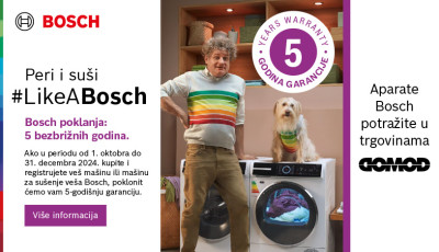 Bosch poklanja: 5 bezbrižnih godina.