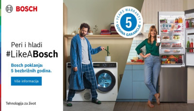Bosch poklanja: 5 bezbrižnih godina.