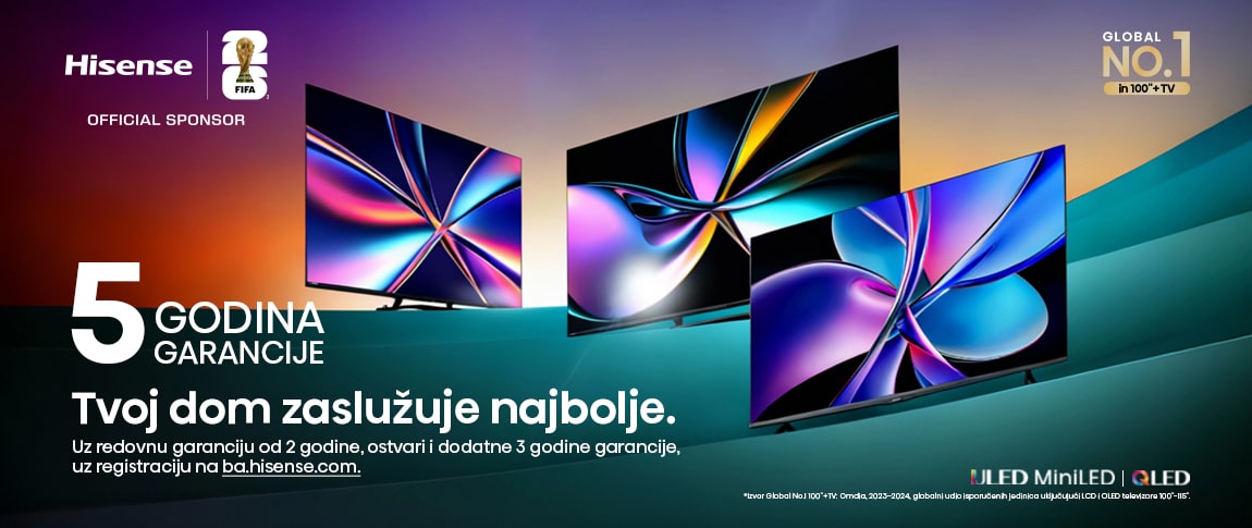 Hisense produzena garancija