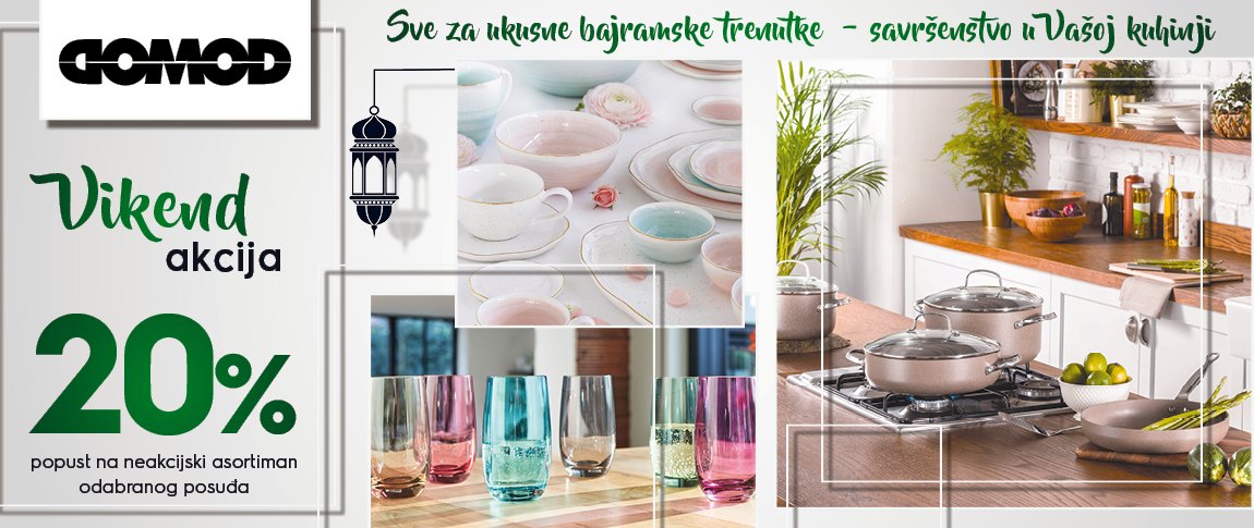 Vikend akcija posuđe