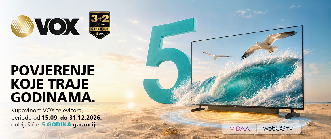 Vox garancija 5 Godina