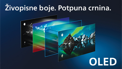 OLED - Živopisne boje. Potpuna crnina